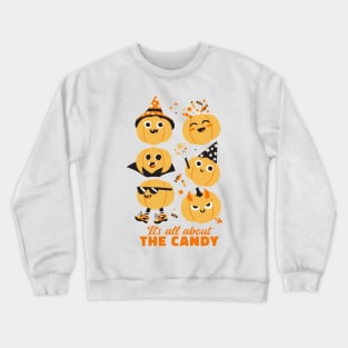 Candy Quest Pumpkins Crewneck Sweatshirt